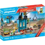 Playmobil Action Heroes 71650 Строительная площадка 138 деталей — фото 1