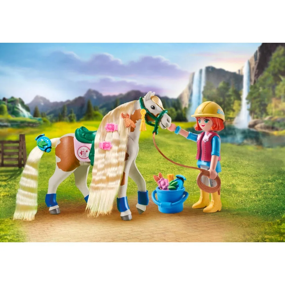 Playmobil - Лошади водопада Элли со своей лошадью 71639 / артикул 71639 / GTIN 4008789716392