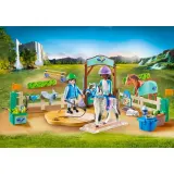 Playmobil Horses 71637 of Waterfall Современная манежная арена 67 деталей — фото 3