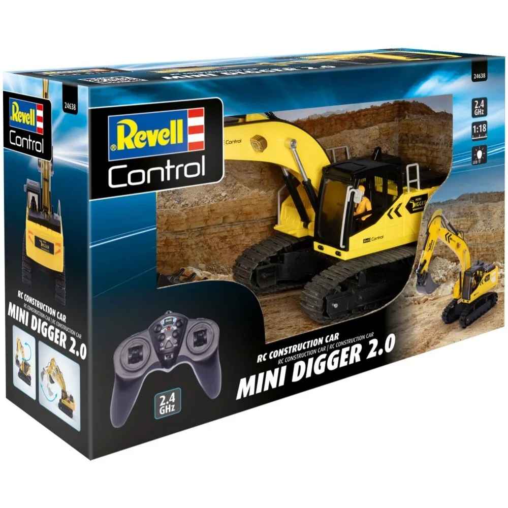 Радиоуправляемый экскаватор Revell Control 24638 1:18 2,4 ГГц