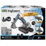 Сборная модель Revell Engineers 21305 Гидравлический экскаватор 3 в 1 21305 — фото 3