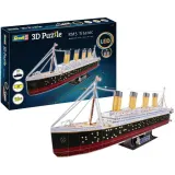 Revell - 3D пазл RMS Titanic LED Edition 266 элементов. 00154 / артикул 00154 / GTIN 4009803001548 — фото 1