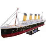 Revell - 3D пазл RMS Titanic LED Edition 266 элементов. 00154 / артикул 00154 / GTIN 4009803001548 — фото 3