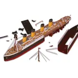 Revell - 3D пазл RMS Titanic LED Edition 266 элементов. 00154 / артикул 00154 / GTIN 4009803001548 — фото 4