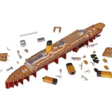 Revell - 3D пазл RMS Titanic LED Edition 266 элементов. 00154 / артикул 00154 / GTIN 4009803001548 — фото 5