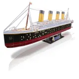 Revell - 3D пазл RMS Titanic LED Edition 266 элементов. 00154 / артикул 00154 / GTIN 4009803001548 — фото 7