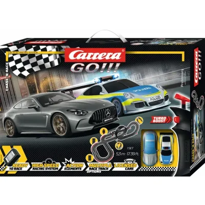 Carrera GO!!! - Автотрек 5,3 м Chase'n Race + 2 машинки 62577