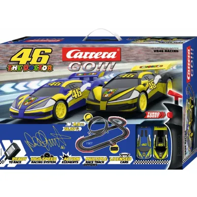 Carrera GO!!! - Автотрек 4.9m VR46 Racing The Doctor + 2 машинки 62576