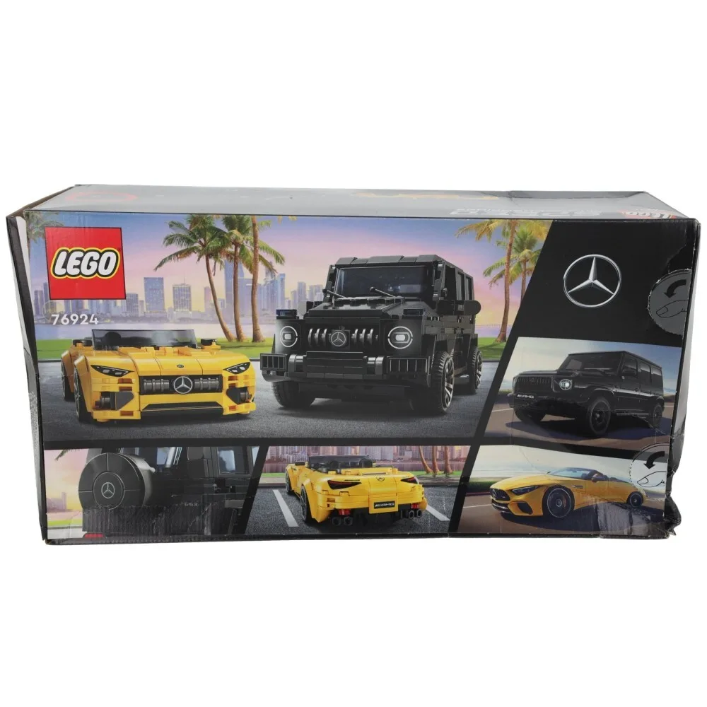 Конструктор LEGO Speed Champions Mercedes-AMG G 76924 63 и Mercedes-AMG SL 63
