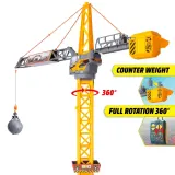Dickie Construction - Мощный кран с шаром для сноса 110 см Пульт дистанционного управления 3729022 / артикул 3729022 / GTIN 4006333091094 — фото 4