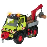 Dickie City - Большой лесовоз UNIMOG U530 Mercedes-Benz 45 см свет и звук 3749032 / артикул 3749032 / GTIN 4006333076671 — фото 2