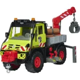 Dickie City - Большой лесовоз UNIMOG U530 Mercedes-Benz 45 см свет и звук 3749032 / артикул 3749032 / GTIN 4006333076671 — фото 3
