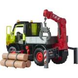 Dickie City - Большой лесовоз UNIMOG U530 Mercedes-Benz 45 см свет и звук 3749032 / артикул 3749032 / GTIN 4006333076671 — фото 5