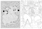 Раскраска по номерам 300 coloriages Disney - Volume 2, 320 стр. — фото 6