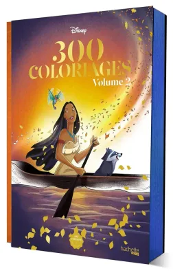 Раскраска по номерам 300 coloriages Disney - Volume 2, 320 стр.
