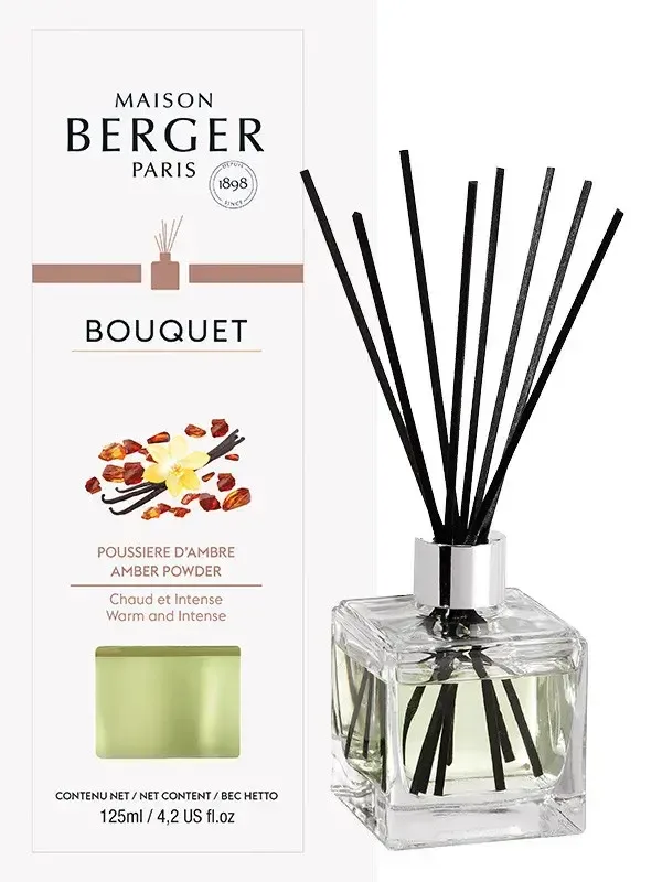 Maison Berger Paris Набор палочек Cube + ароматическое масло Ambra