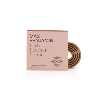 Max Benjamin Сменный освежитель воздуха для автомобиля Irish Leather & Oud