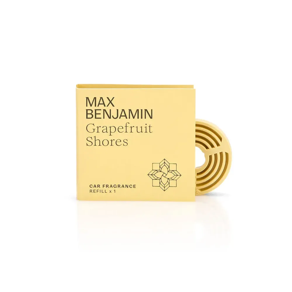 Max Benjamin Заправка для автомобильного освежителя воздуха Grapefruit Shores
