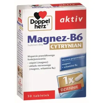 Doppelherz Aktiv Магний-B6 Цитрат - 30 таблеток