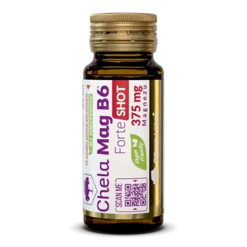Olimp Chela Mag B6 Forte Shot - Сок, со вкусом апельсина, стеклянная ампула, 25 мл