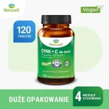 Naturell органический цинк + витамин С - 120 жевательных таблеток — фото 2