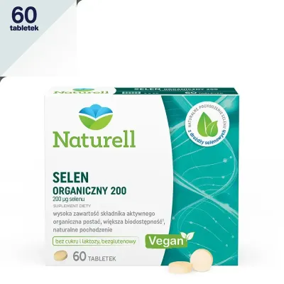 Naturell Organic Selenium 200 - 60 таблеток