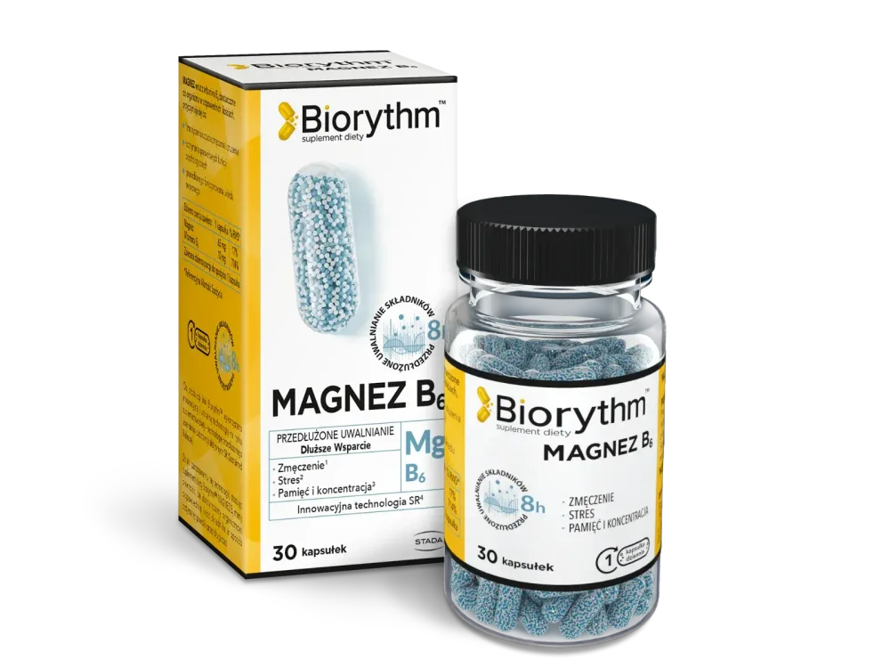 BIOrythm Magnesium B6 - 30 капсул