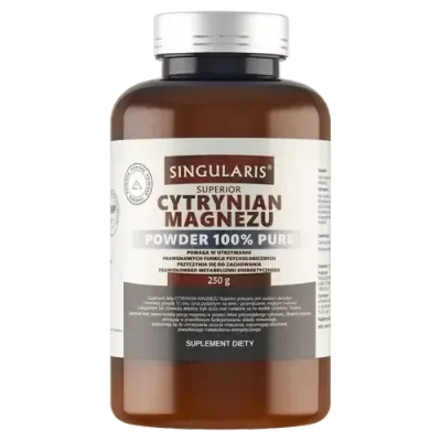 Singularis Superior Magnesium Citrate 100% Pure - порошок 250 г