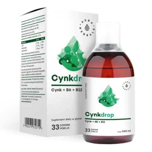 Aura Herbals Zincdrop - жидкость, 500 мл