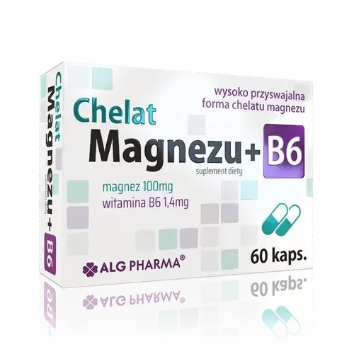 Alg Pharma Магний хелат + B6 - 60 капсул