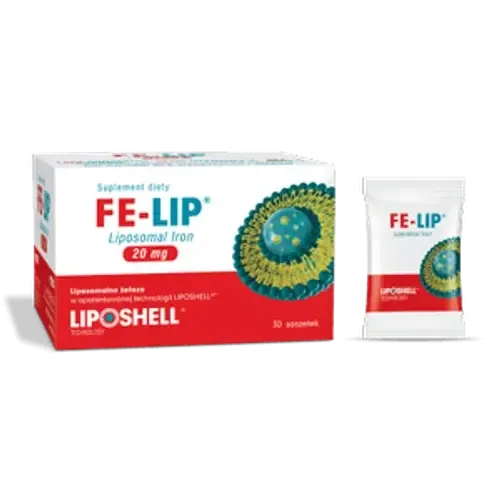 Диетическая добавка Fe-Lip Липосомальное железо 20 мг, 30 пакетиков