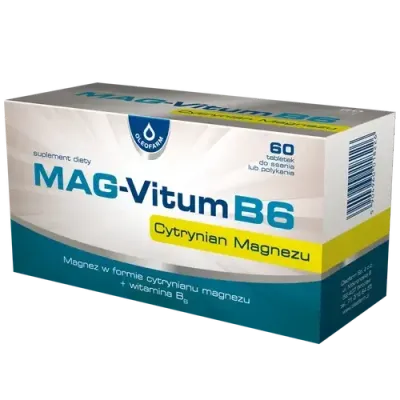 Маг-Витум B6 - 60 таблеток для рассасывания или глотания