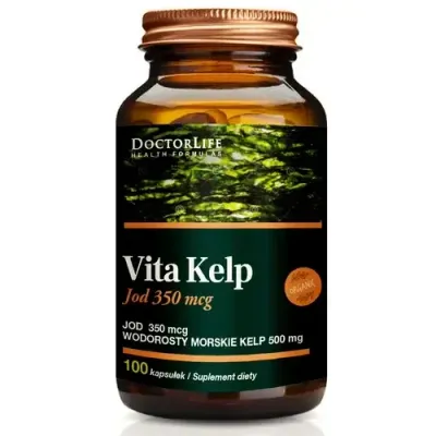 Doctor Life Vita Kelp - органический йод, 100 капсул