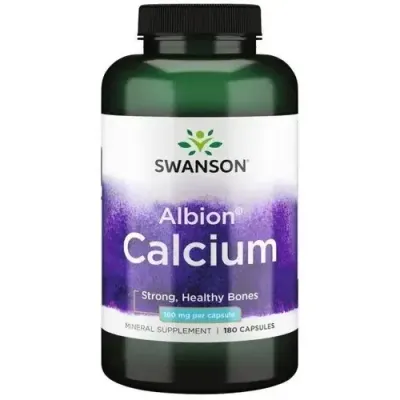 Swanson Albion Chelated Calcium - 180 капсул