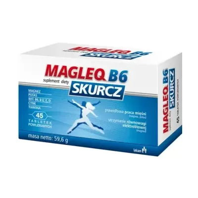 Magleq B6 Skurcz - 45 таблеток в пленочной оболочке