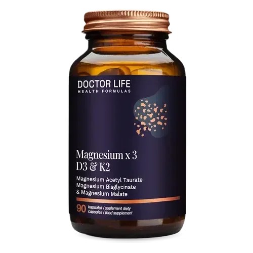 Doctor Life Магний с D3 и K2 90 капсул