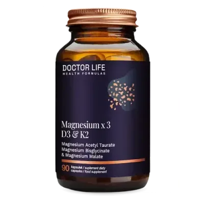 Doctor Life Магний с D3 и K2 90 капсул