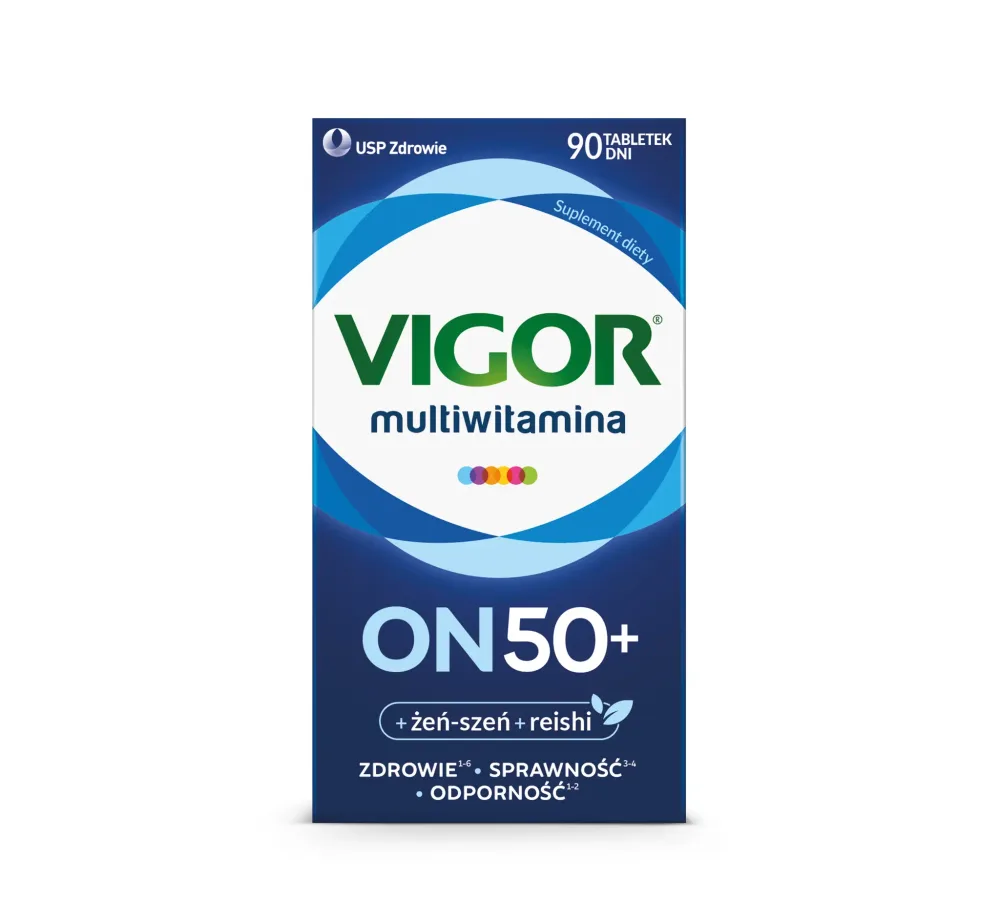Vigor Multivitamin ON 50+ - 90 таблеток