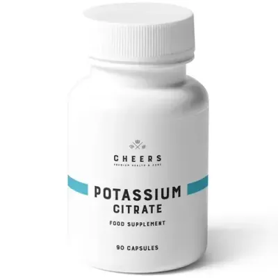 Диетическая добавка Cheers Potassium Citrate, 90 капсул