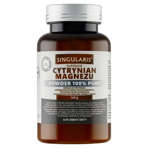 Singularis Superior Magnesium Citrate Powder 100% Pure - порошок, 100 г