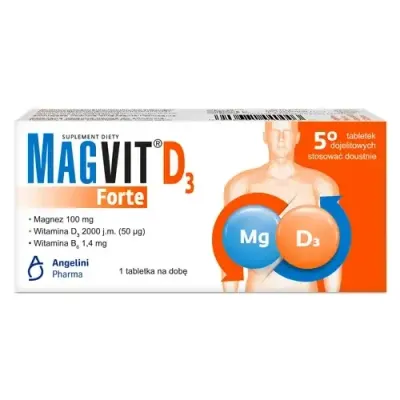 Магвит Форте D3 - 50 энтеральных таблеток