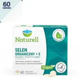 Naturell Органический селен с витамином Е - 60 сосательных таблеток — фото 1