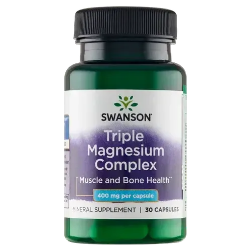 Диетическая добавка Swanson Triple Magnesium Complex, 30 капсул