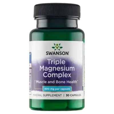 Диетическая добавка Swanson Triple Magnesium Complex, 30 капсул