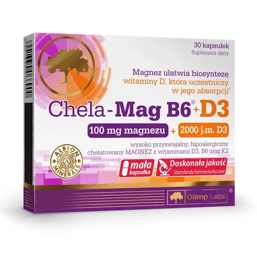 Olimp Chela-Mag B6+D3 - 30 капсул