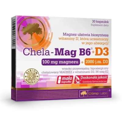 Olimp Chela-Mag B6+D3 - 30 капсул