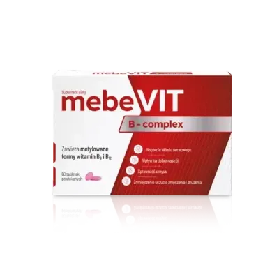 МебеВит B-комплекс - 60 таблеток в пленочной оболочке