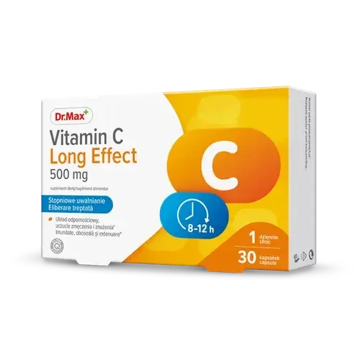 Витамин C Long Effect 500 мг Dr. Max - 30 капсул