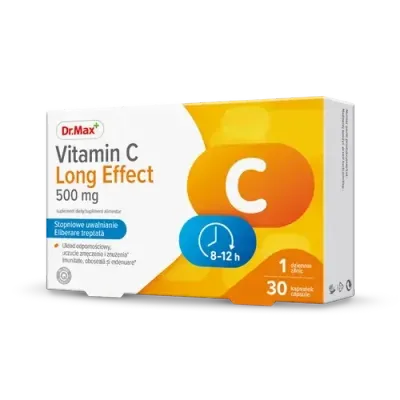 Витамин C Long Effect 500 мг Dr. Max - 30 капсул