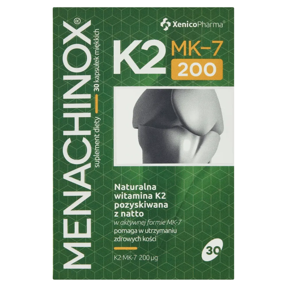 Менахинокс К2-МК7 200 мкг - 30 капсул